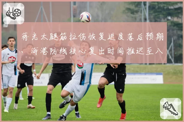 蒋光太腿筋拉伤恢复进度落后预期，海港防线核心复出时间推迟至八月中旬