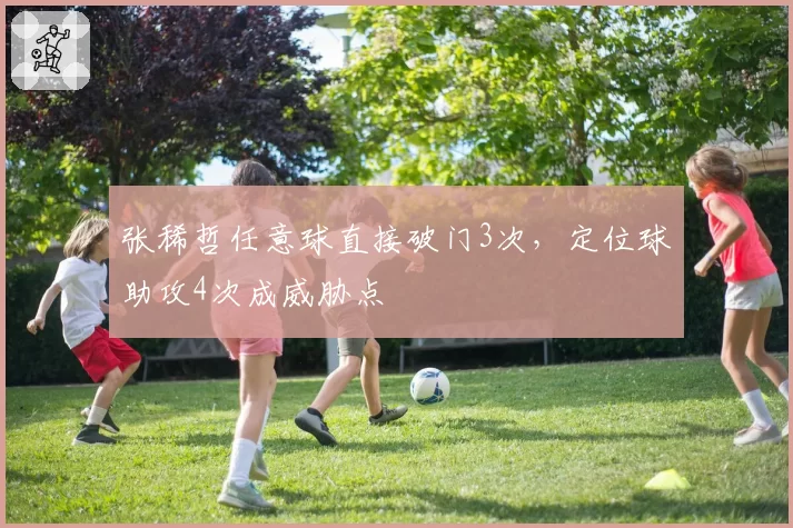 张稀哲任意球直接破门3次,定位球助攻4次成威胁点