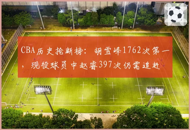 CBA历史抢断榜：胡雪峰1762次第一，现役球员中赵睿397次仍需追赶